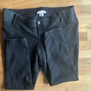 Black Maternity Jeggings